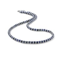 Collana Maria Cristina Sterling Uomo Snake in Argento Sodalite G4372 - G4372